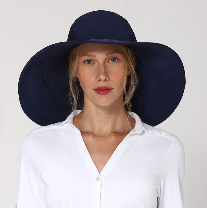 UVLINE SOMBRERO BEVERLY HILLS MARINO – imagen 2